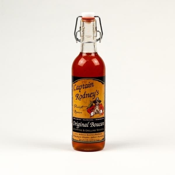 The original Captain Rodney's Boucan Glaze listing image: a single small bottle, low resolution, no context